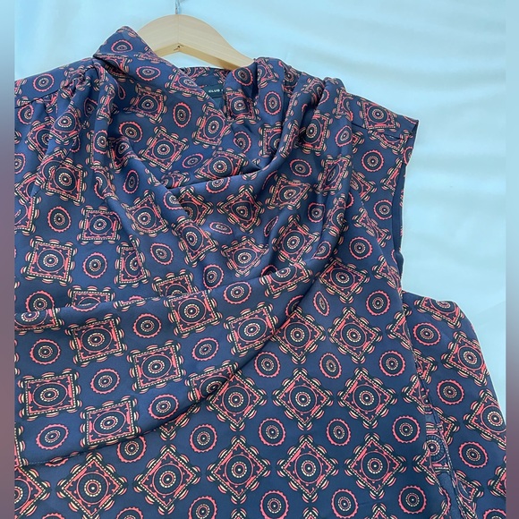 Club Monaco drape neck midi dress - Picture 12 of 12